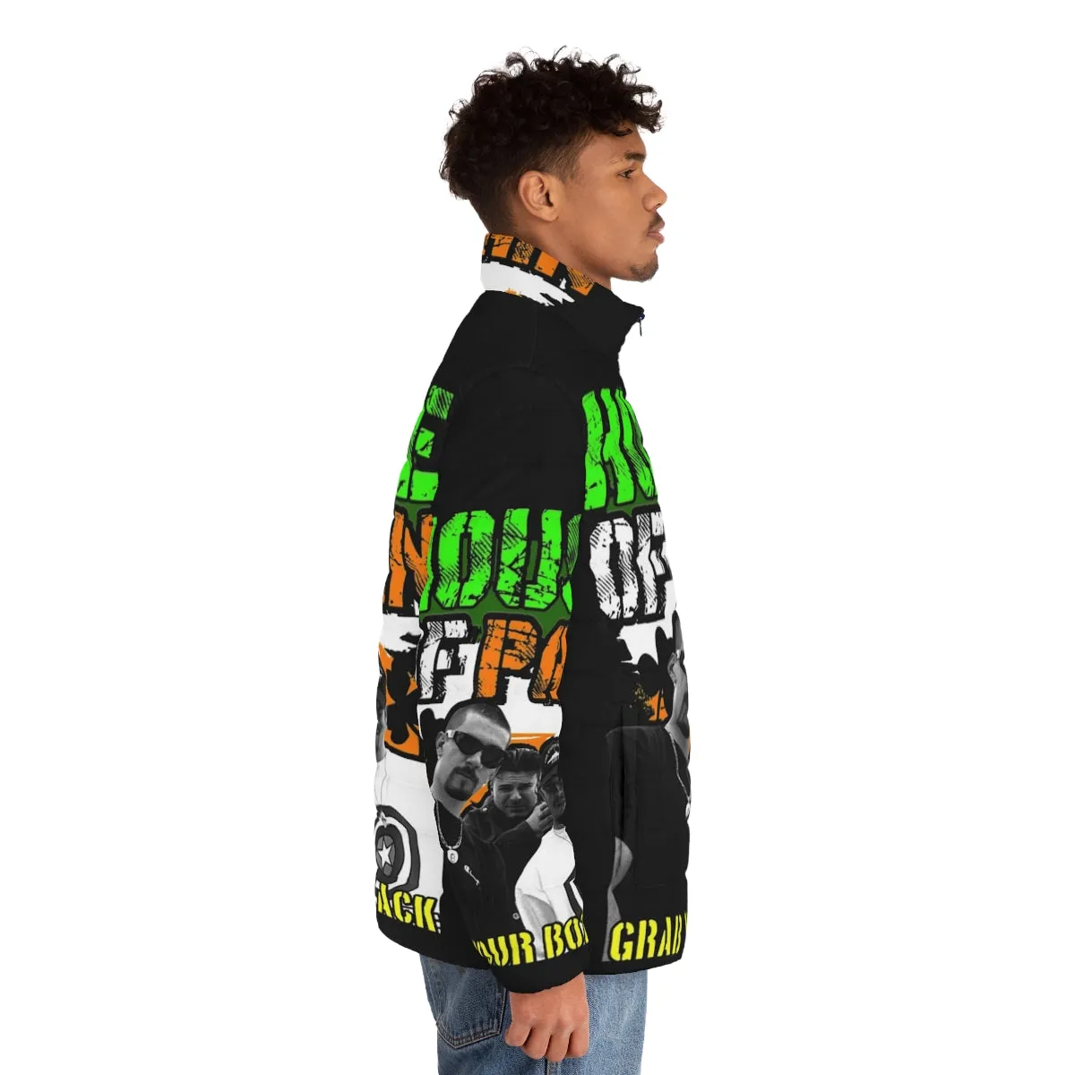 90s Inspired House Of Pain Long Sleeve Puffer Jacket