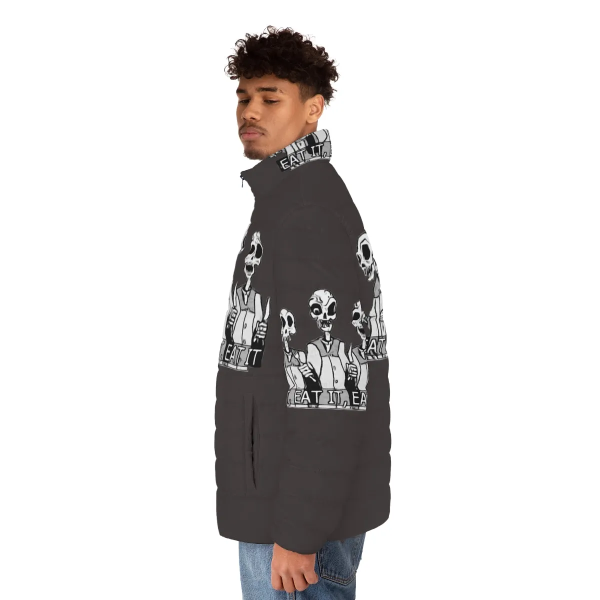 A7X Inspired "Eat It" Puffer Jacket - Music Themed Outerwear