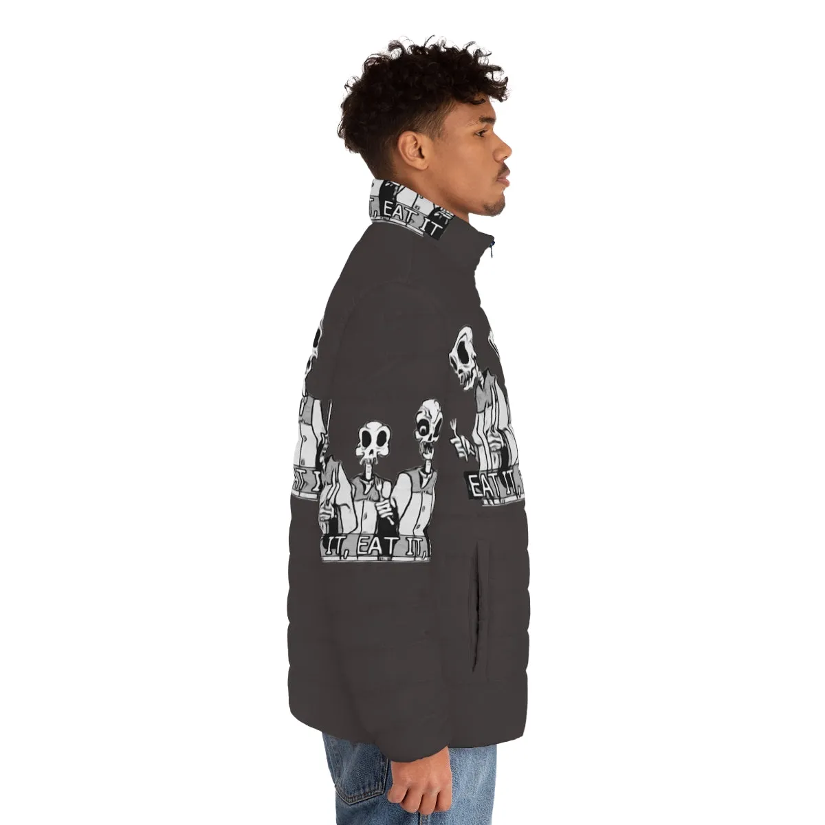 A7X Inspired "Eat It" Puffer Jacket - Music Themed Outerwear