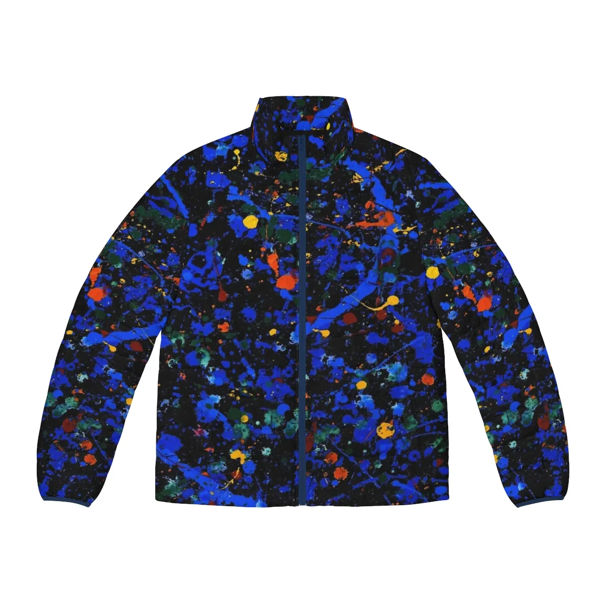 Abstract 909 Puffer Jacket: Artful Style for the Modern Adventurer