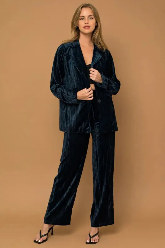 ADIRA VELVET SET PANTS