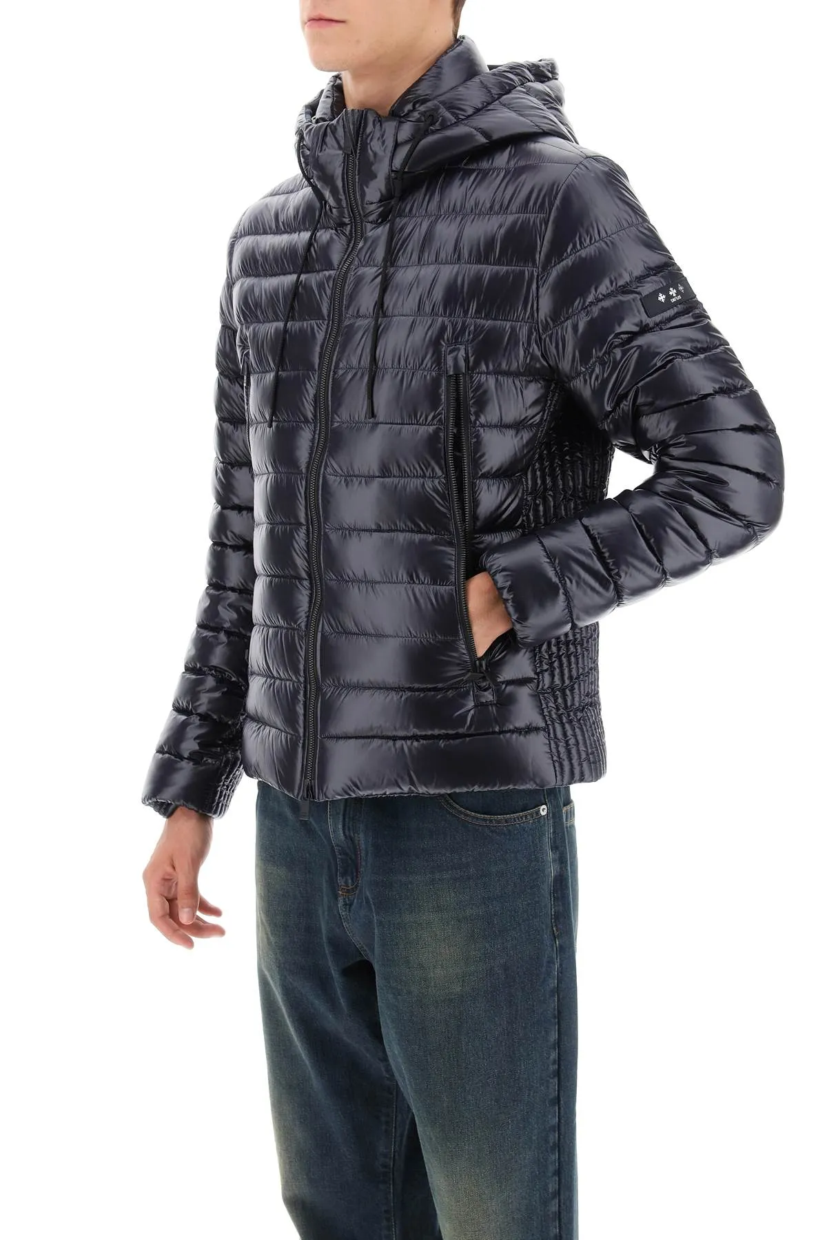 agolono light hooded puffer jacket