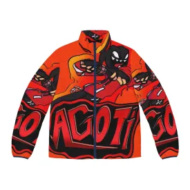 Agoti Graffiti Puffer Jacket - Friday Night Funkin' Mod Inspired Apparel