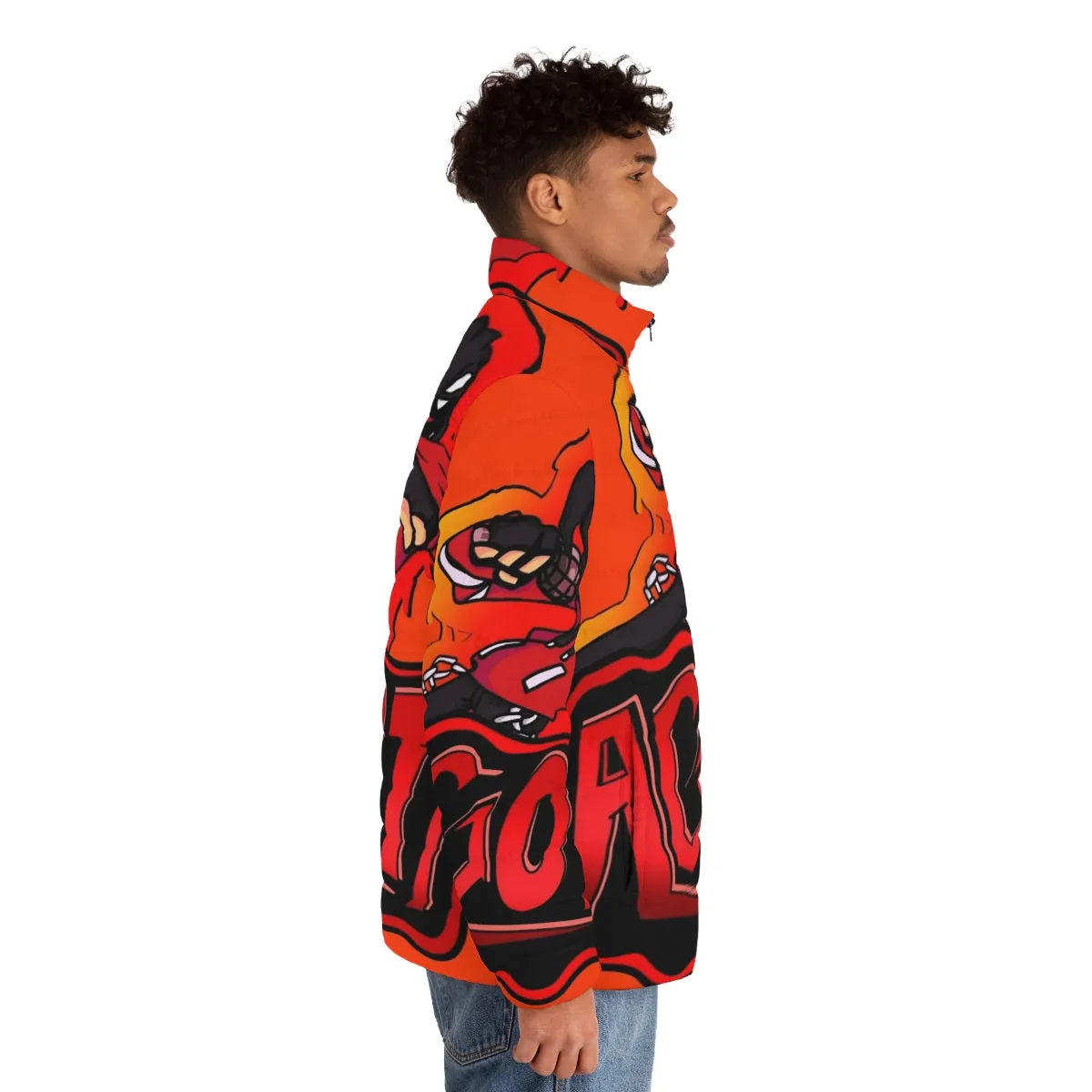 Agoti Graffiti Puffer Jacket - Friday Night Funkin' Mod Inspired Apparel