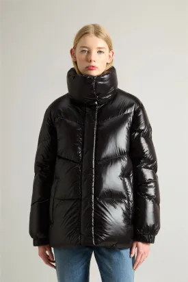 Aliquippa puffer jacket Black