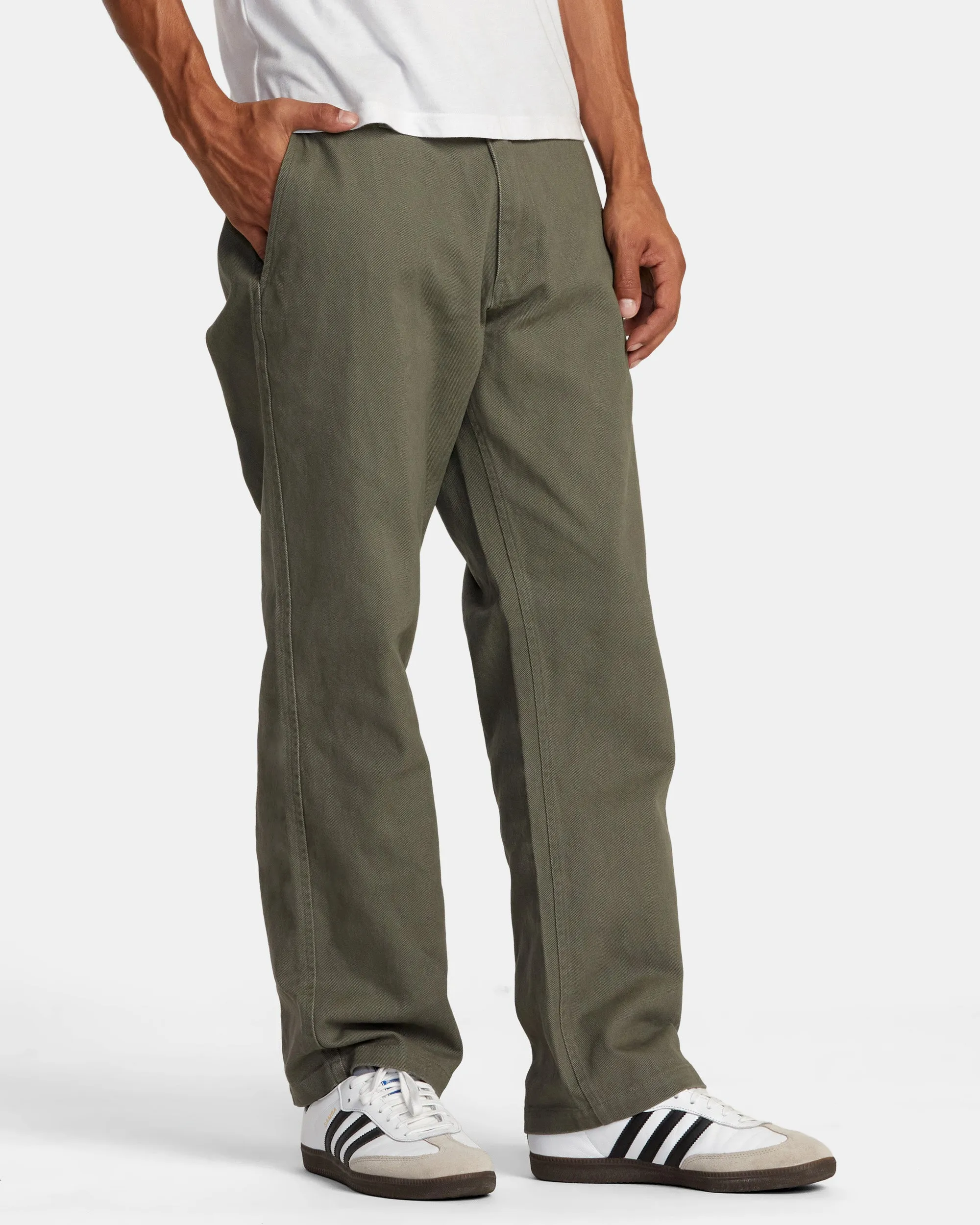 Americana Chinos - Olive