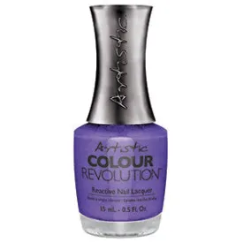 Artistic Colour Revolution, 2303085, Caviar for breakfast, Blue Violet Shimmer, 0.5oz