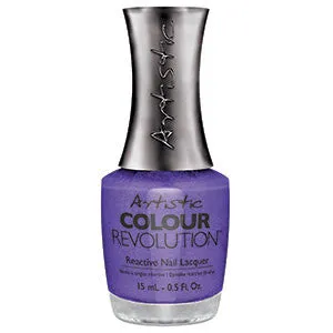 Artistic Colour Revolution, 2303085, Caviar for breakfast, Blue Violet Shimmer, 0.5oz