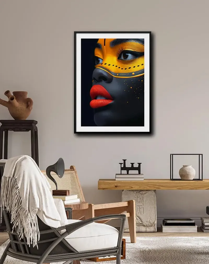 Artistic Mask Poster