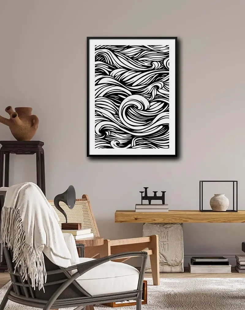 Artistic Wave Poster