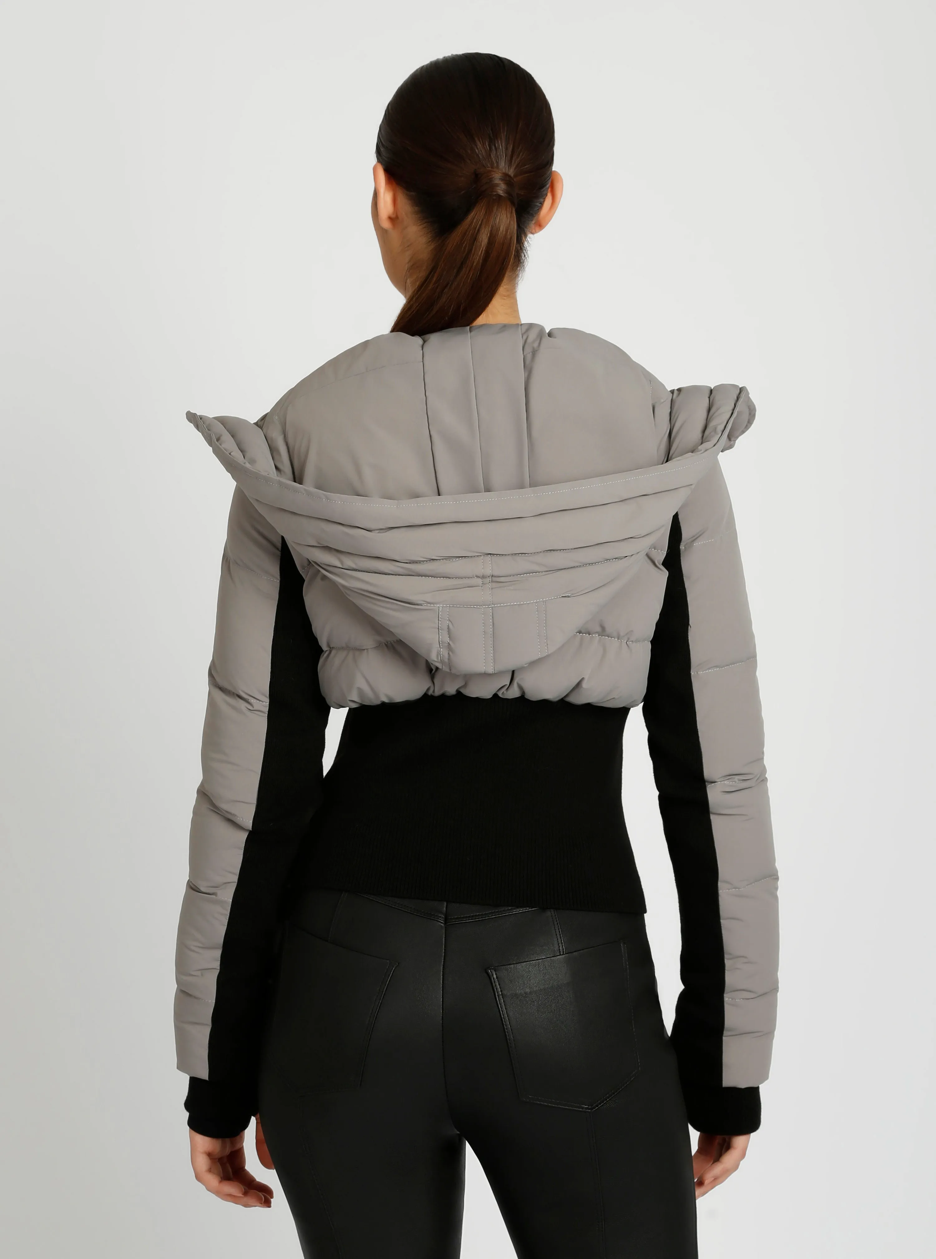 Asymmetrical Puffer Jacket