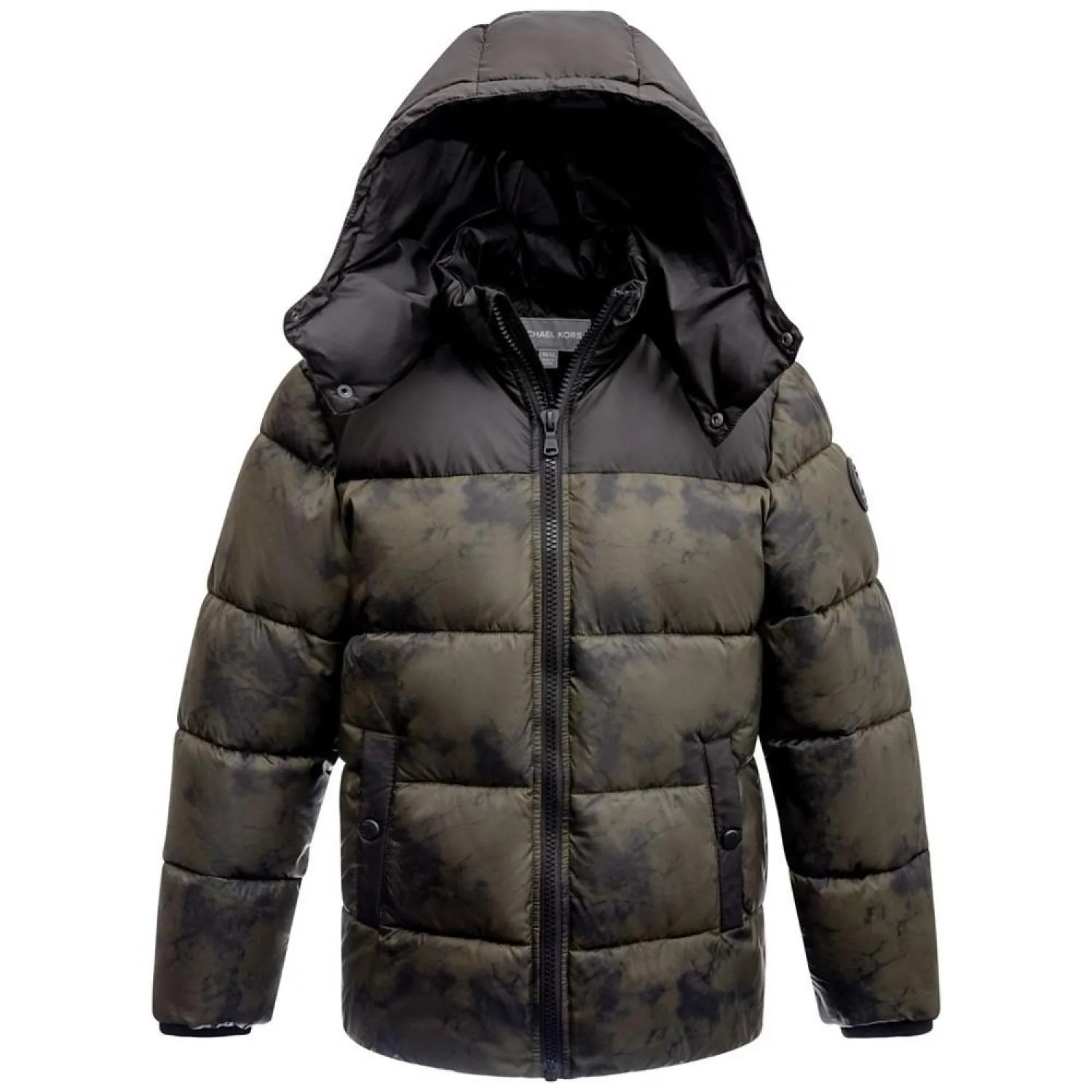 Big Boys Color Block Puffer Jacket