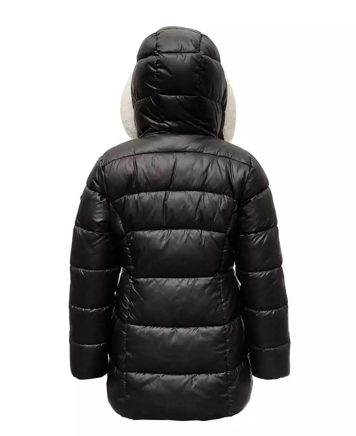 Big Girls Stadium Puffer Jacket with Bib