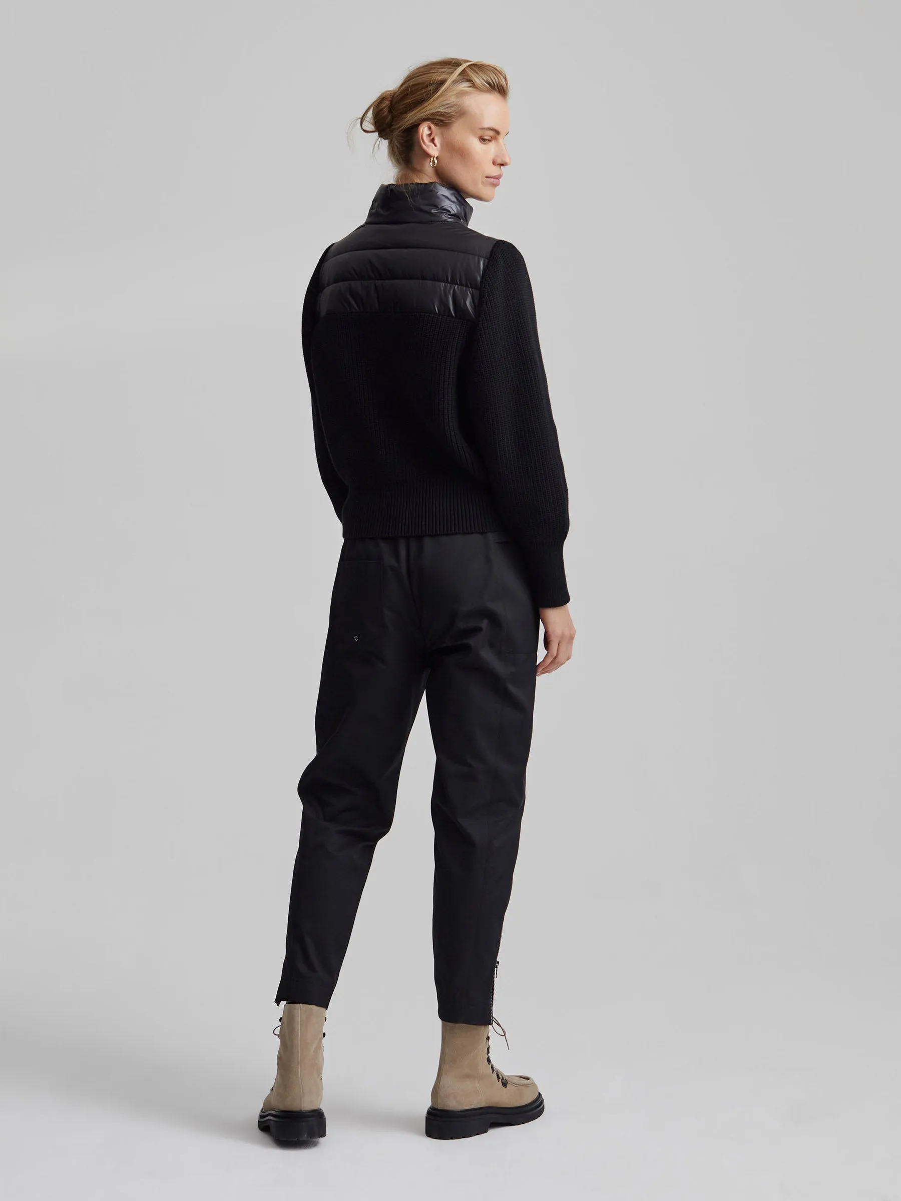 Black Daines Half Zip Sweatshirt