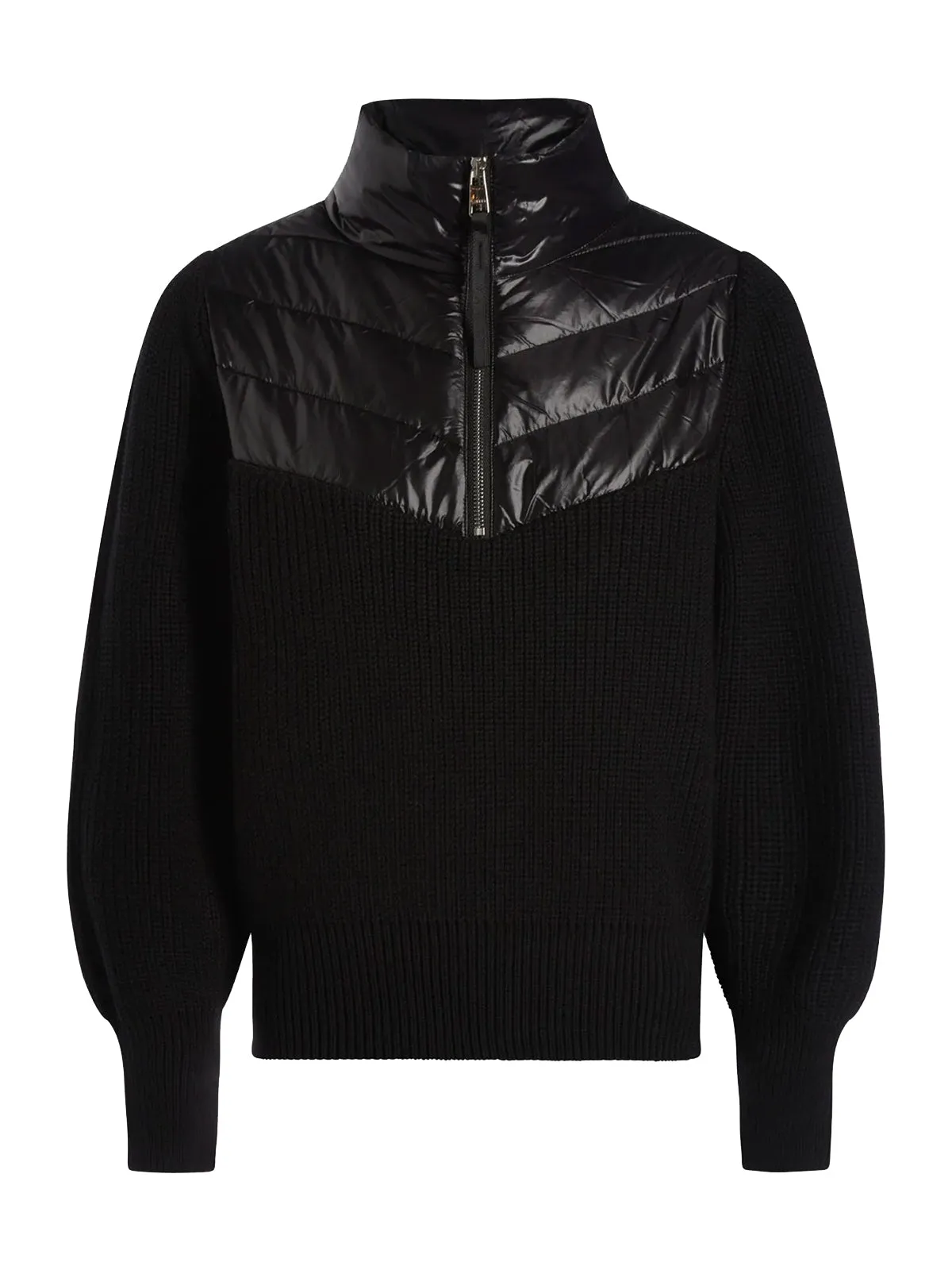 Black Daines Half Zip Sweatshirt