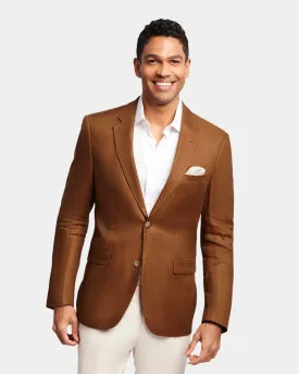 Brooksfield - Caramel Linen Blazer