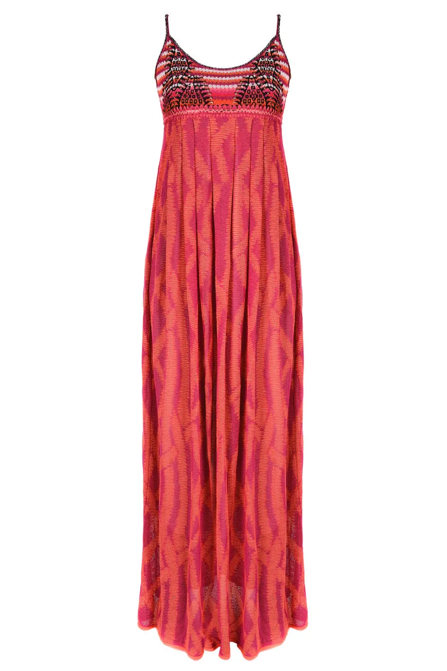 CECILIA PRADO ELEM Fuchsia Knitted Dress