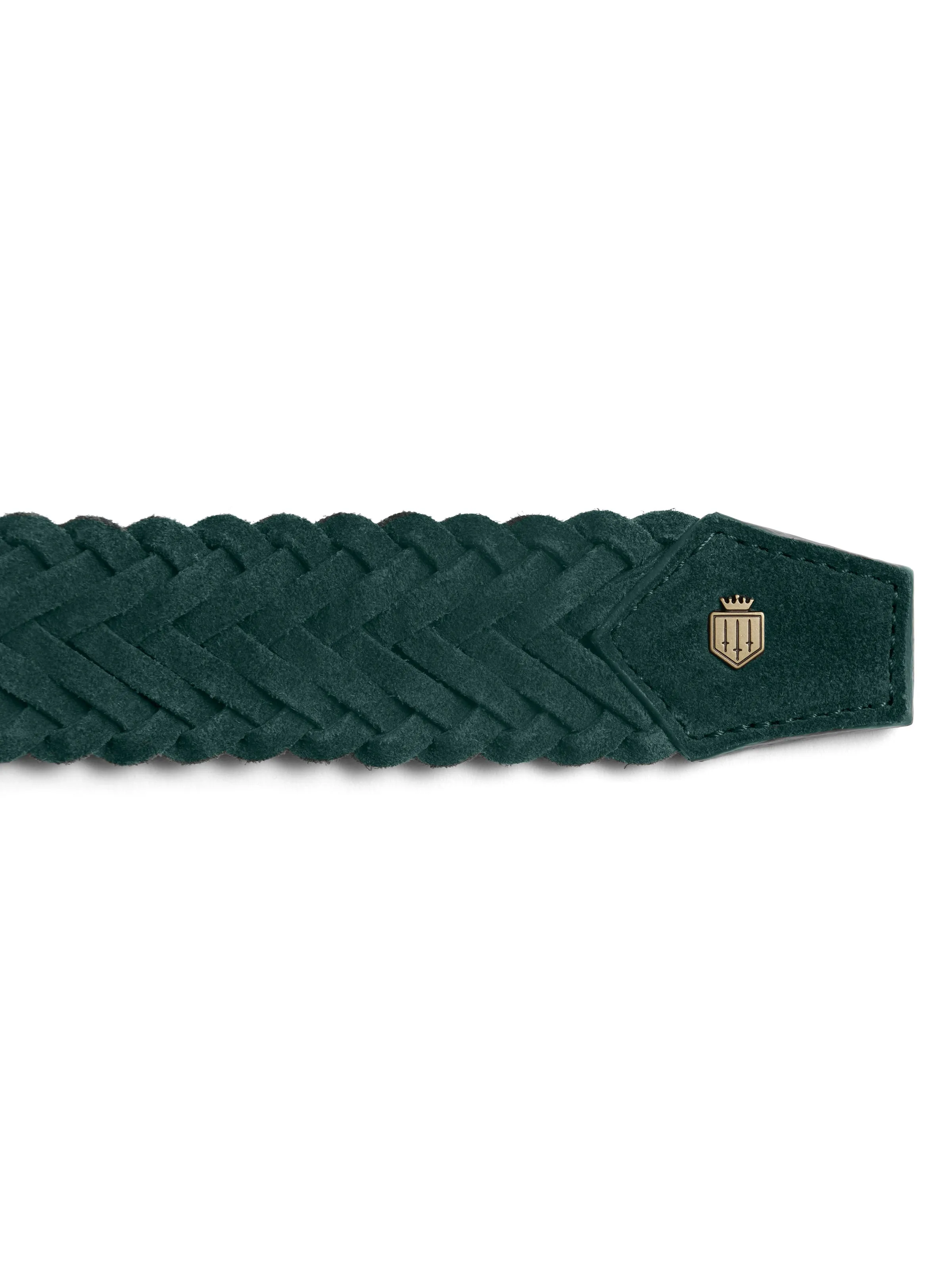 Chatsworth Belt - Pine Green Suede