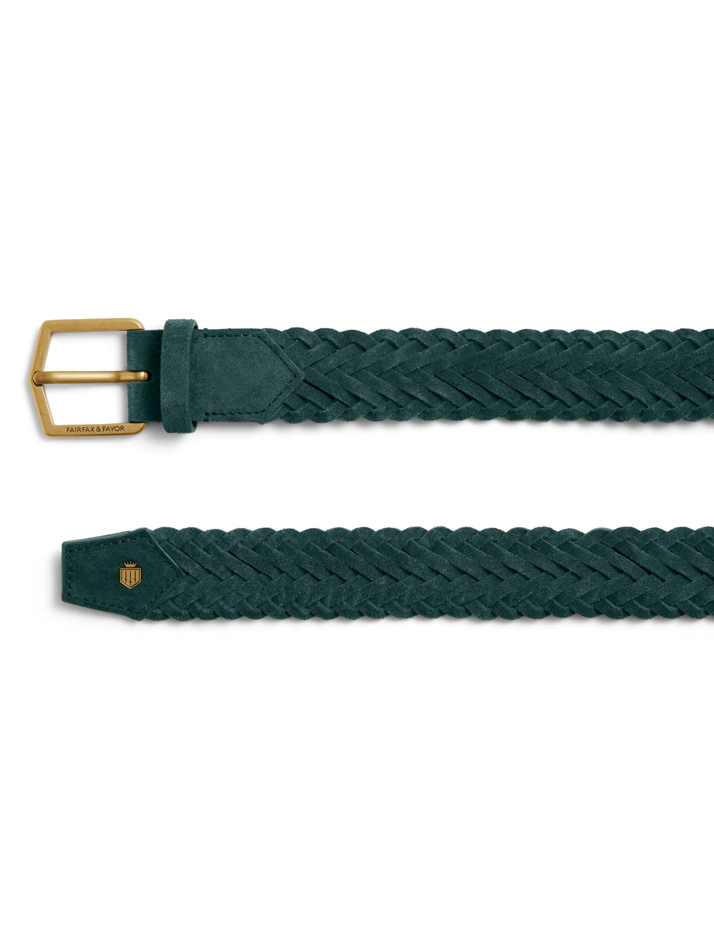 Chatsworth Belt - Pine Green Suede