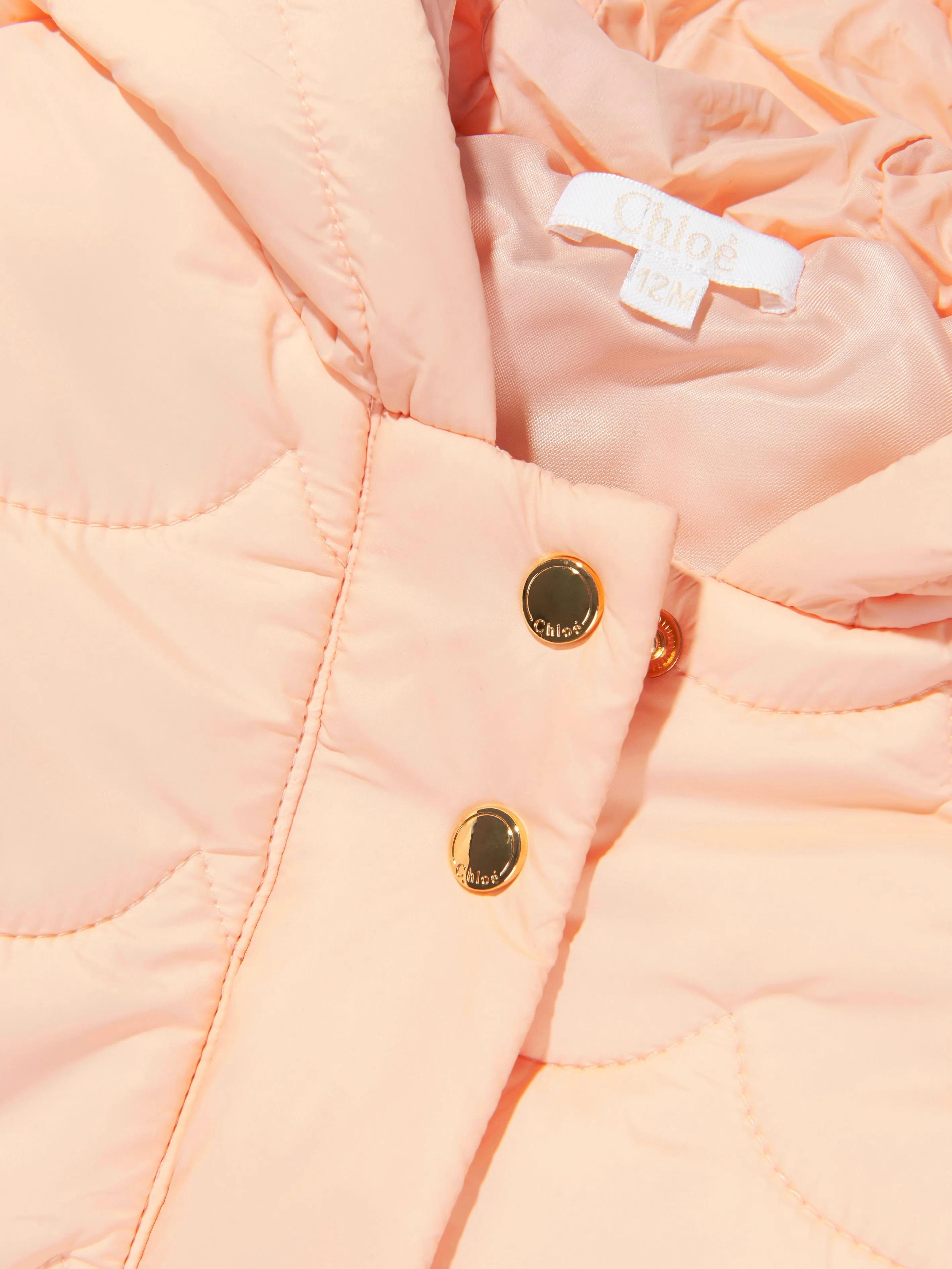 Chloé Baby Girls Puffer Jacket