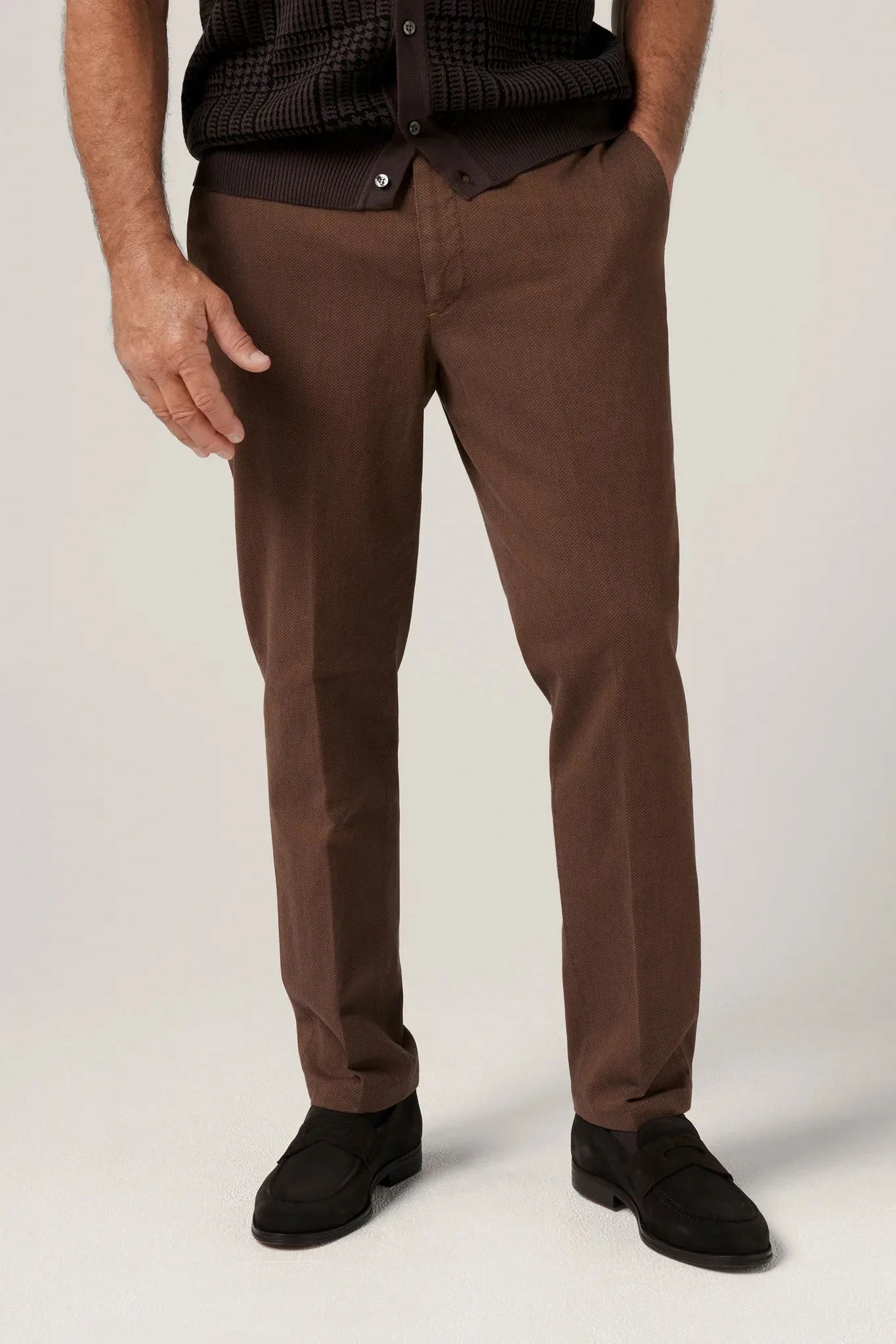 Christian Kimber Italian Melange Chino - Caramel