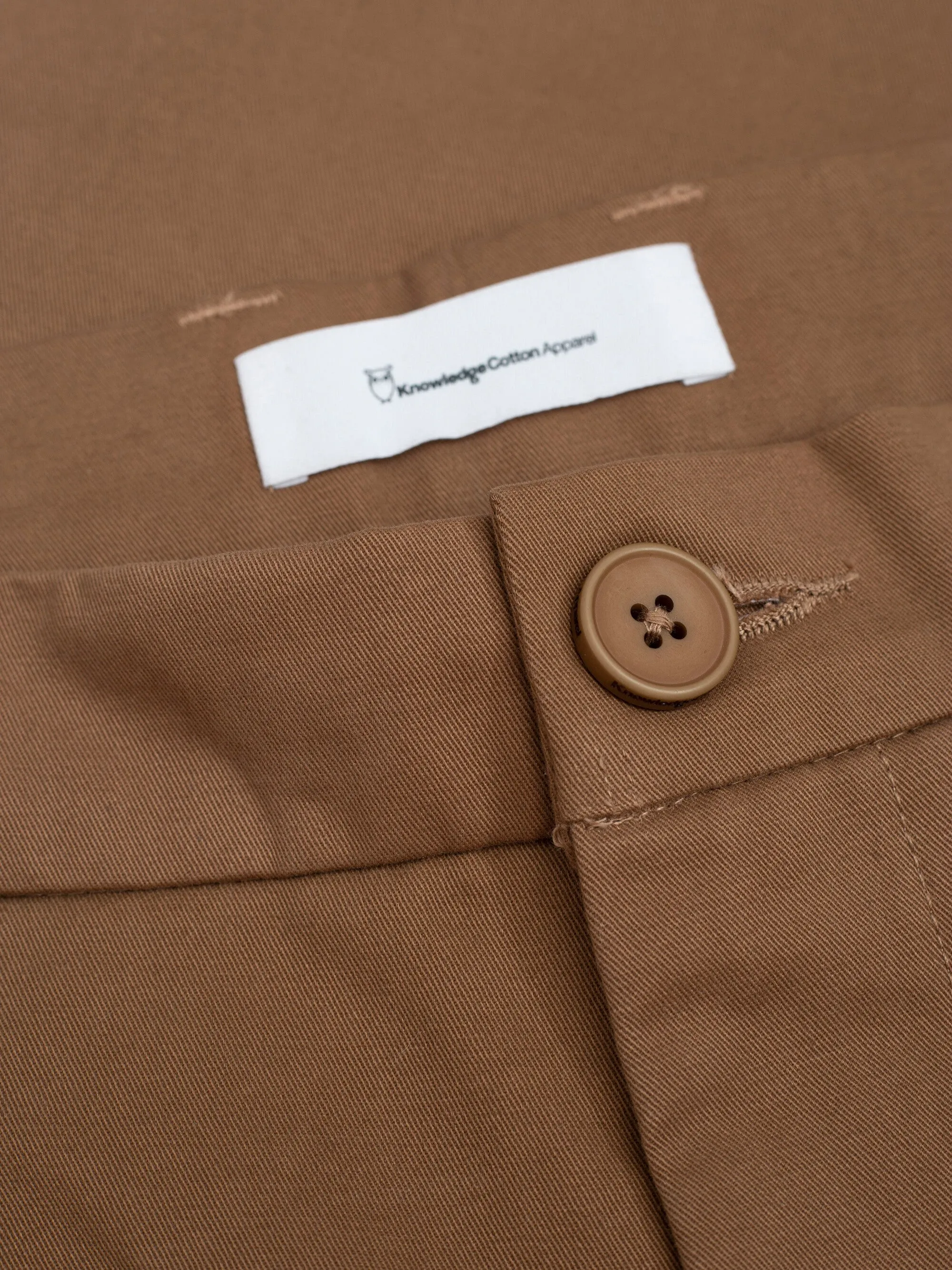 CHUCK regular twill chino pants - Tuffet