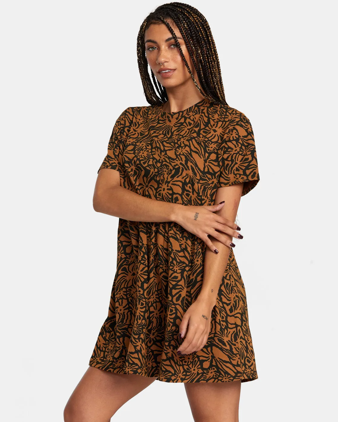 City Vibes Mini Dress - RVCA Black