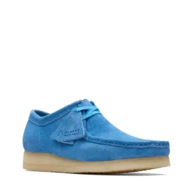 Clarks Originals Wallabee Low Men's Bright Blue Suede 26170534