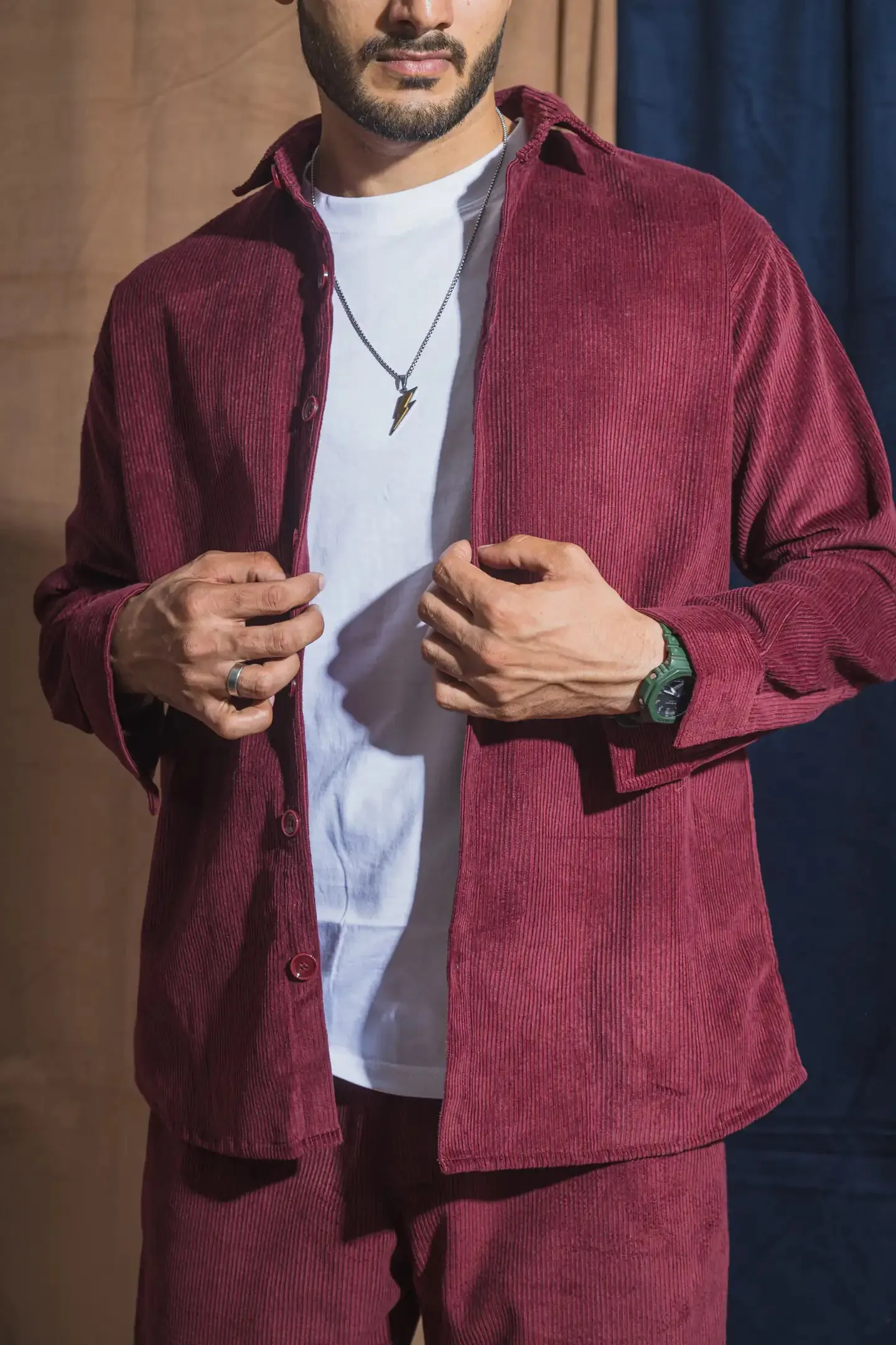 Corduroy Relaxed Fit Shirt