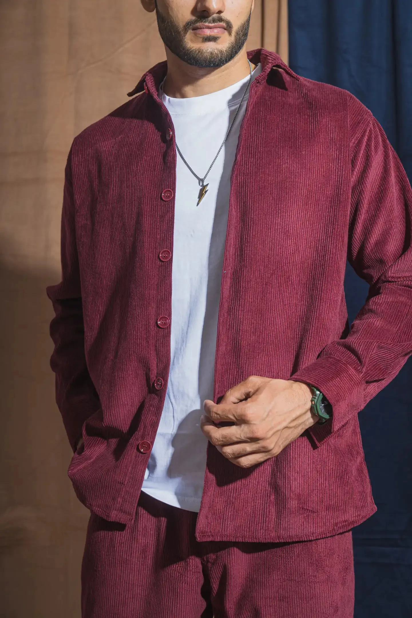 Corduroy Relaxed Fit Shirt