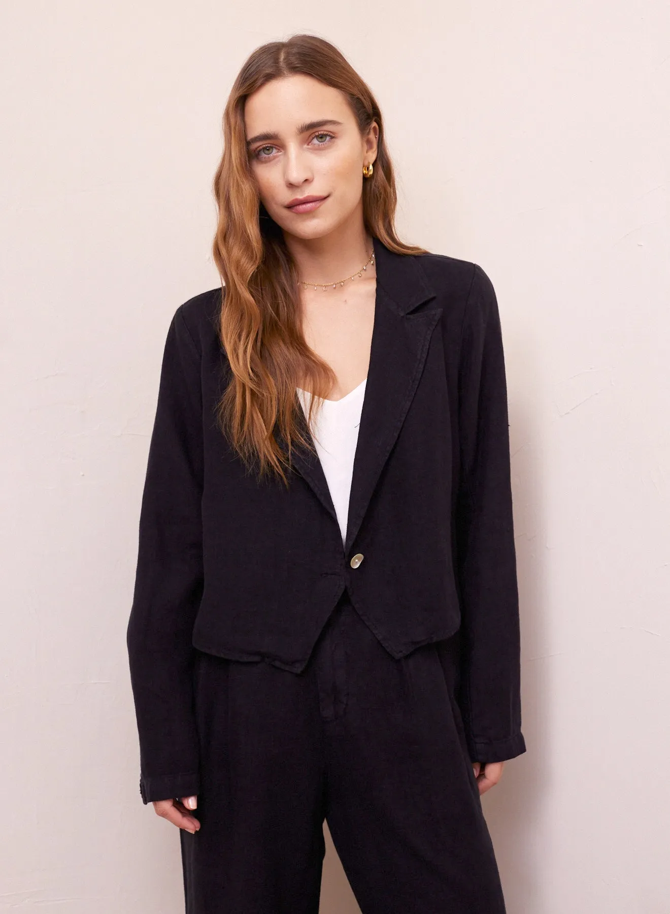 Cropped Blazer