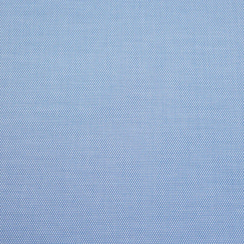 Deep Blue Two-Tone Diamond Jacquard Pure Cotton