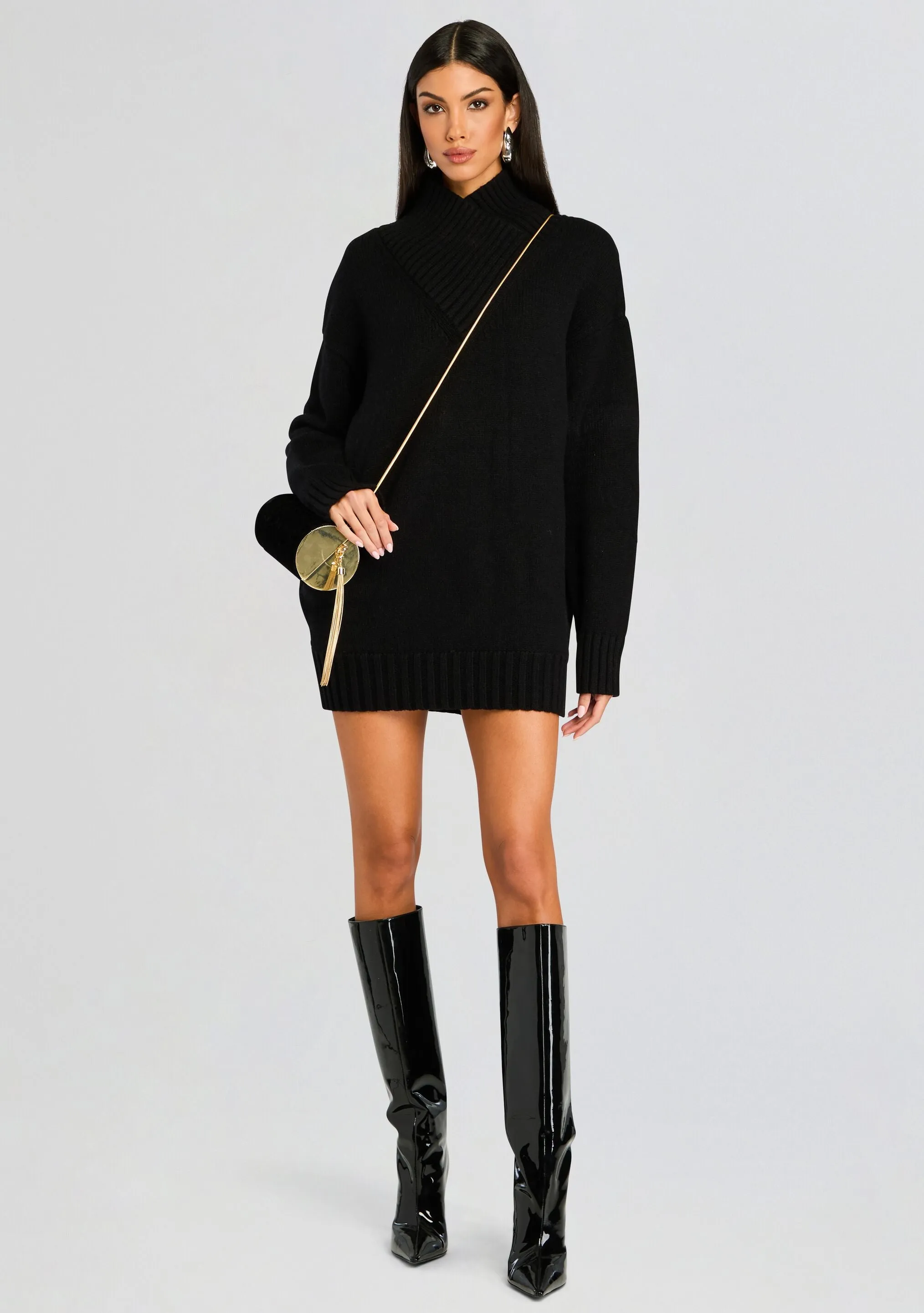 Dessa Chuny Knit Sweater Dress