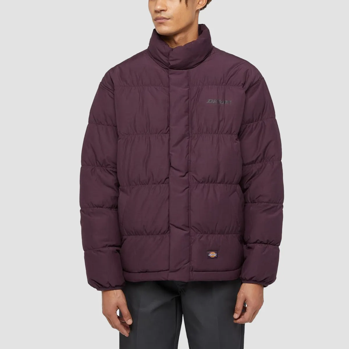 Dickies Scobey Puffer Jacket Plum Perfect