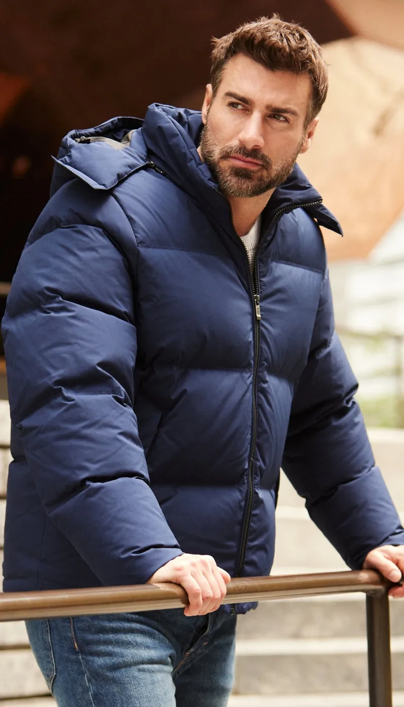 DOWN FILLED FLEX TECH PUFFER JACKET