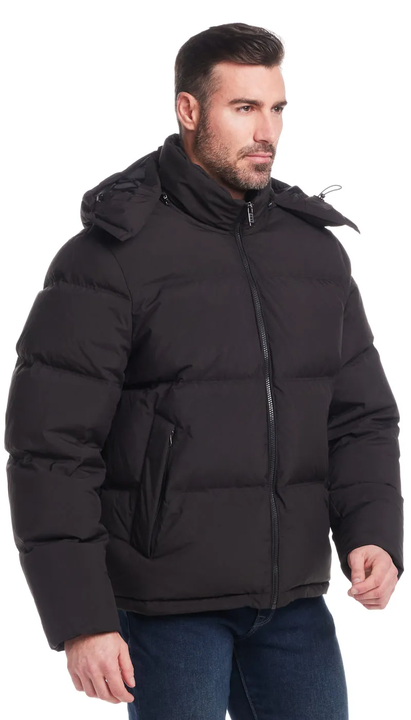 DOWN FILLED FLEX TECH PUFFER JACKET