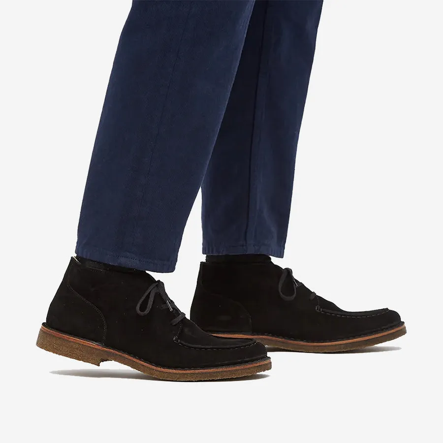 Dukeflex Suede Boots - Black (Nero)