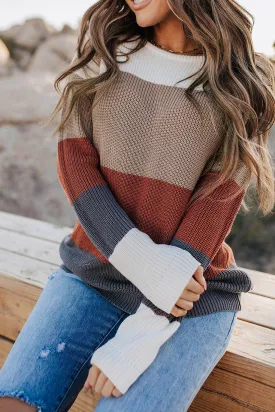 elegant Knitted Sweatshirt