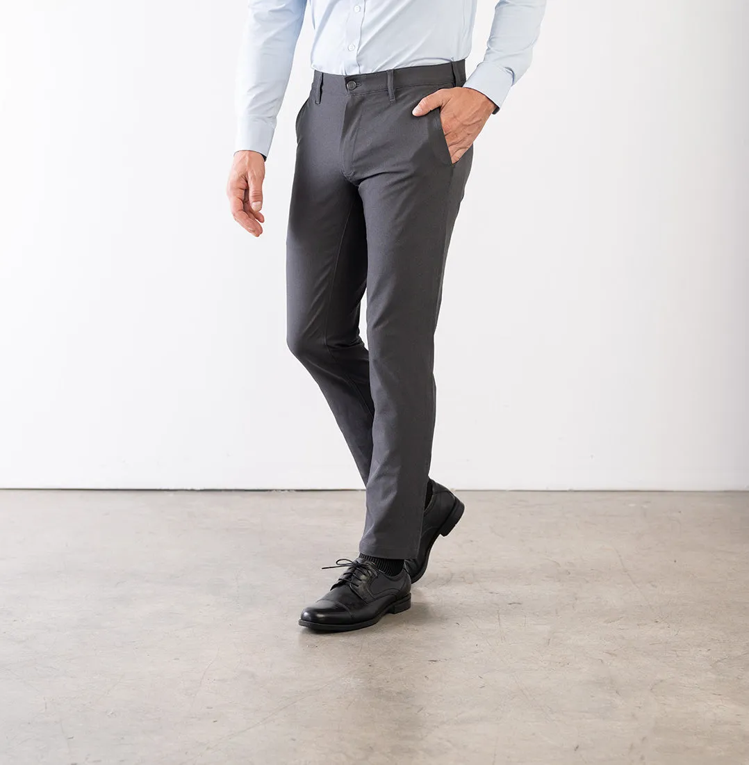 Envoy Lightweight Travel Pants Slim Fit - Charcoal Haze