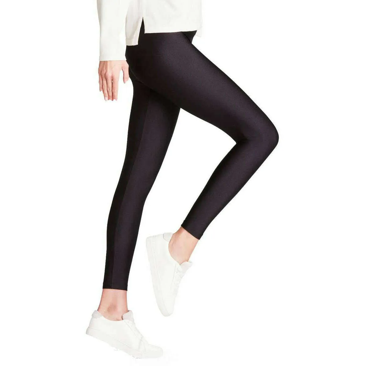 Falke Elegant Shine Leggings - Black