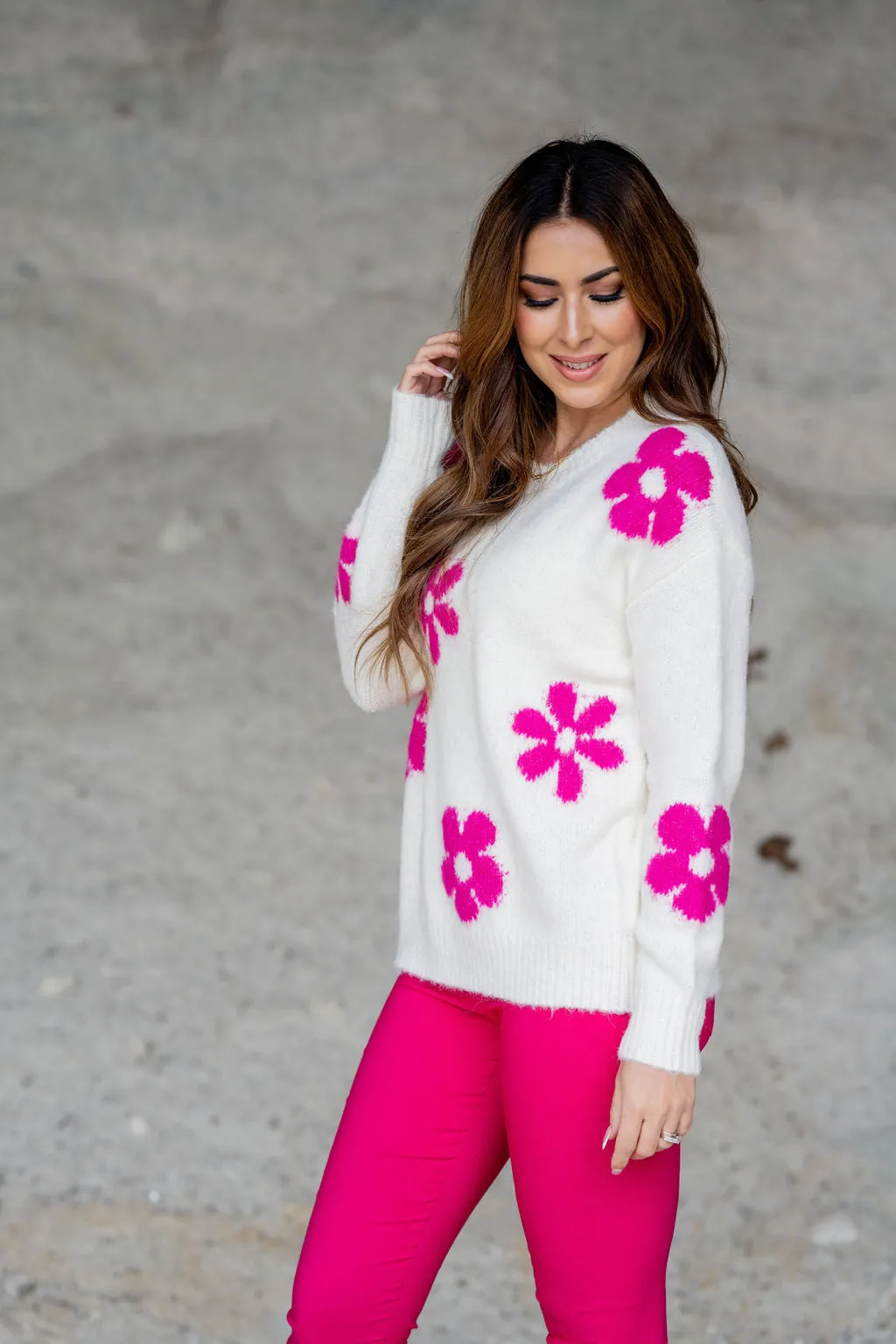 Flower Power Sweater