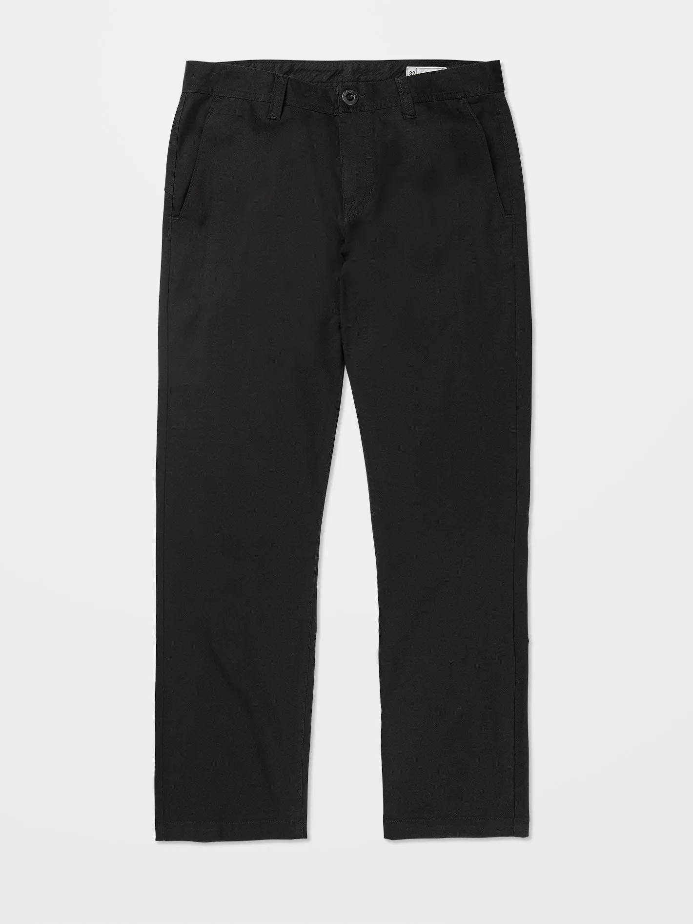 Frickin Regular Stretch Chino Trousers - BLACK