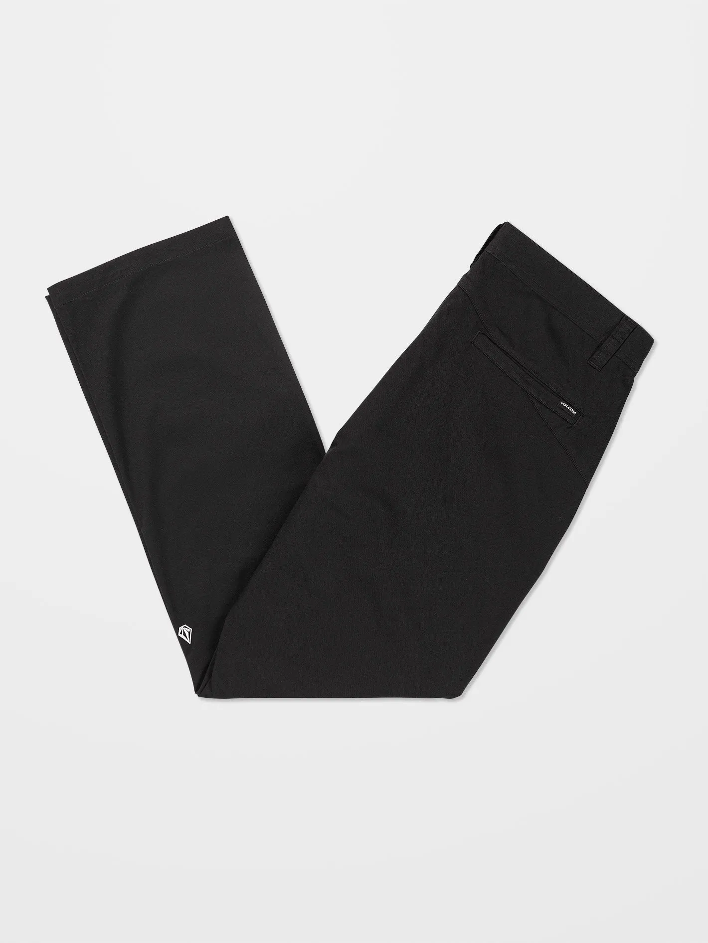 Frickin Regular Stretch Chino Trousers - BLACK