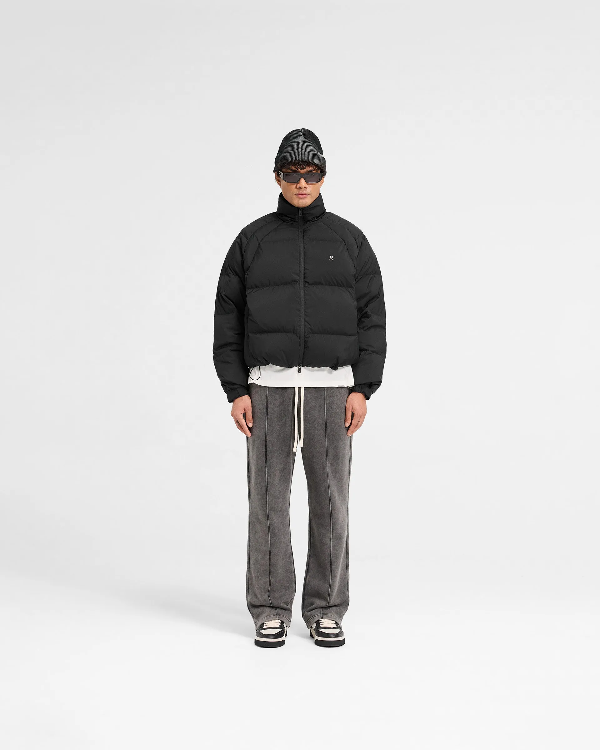 Funnel Neck Puffer - Black