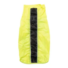 Fuzzyard Dog Osaka Raincoat Fluro Yellow Size 6