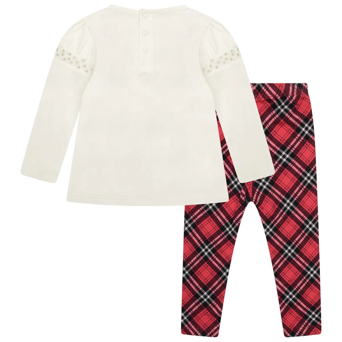 Guess Baby Girls Red Leggings Set (2 Piece)