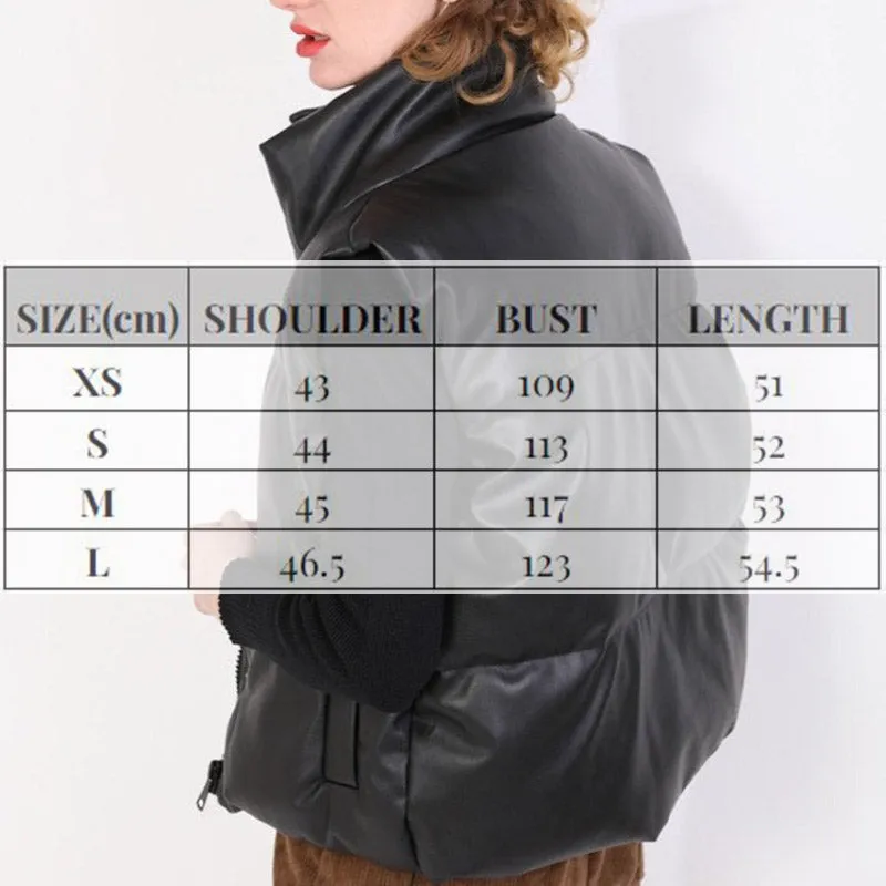 High Neck Zip Puffer Jacket