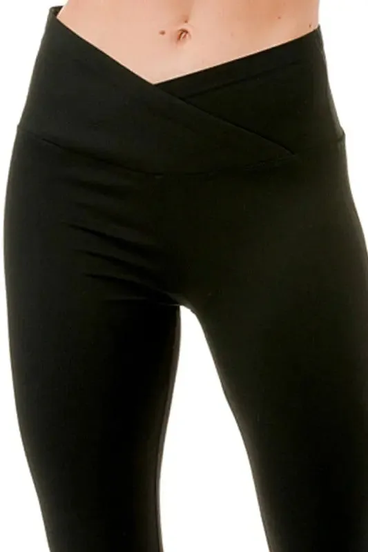 High Waist V-Line Leggings