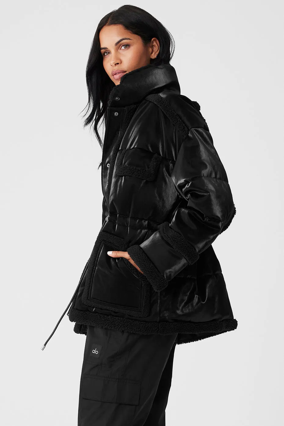 Ice Breaker Puffer Jacket - Black