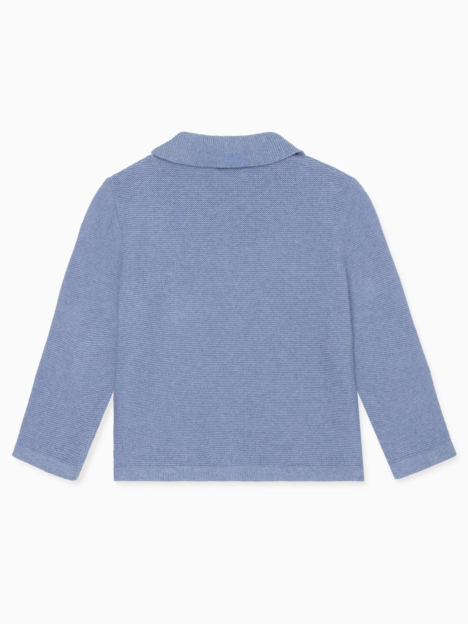 Indigo Selvas Cotton Boy Cardigan